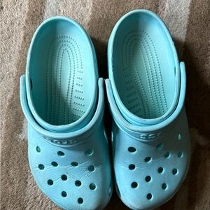 CROCS Light Blue Water Shoes